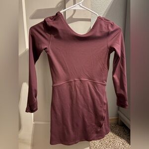 Athleta Girl Chit Chat Dress in Deep Burgundy